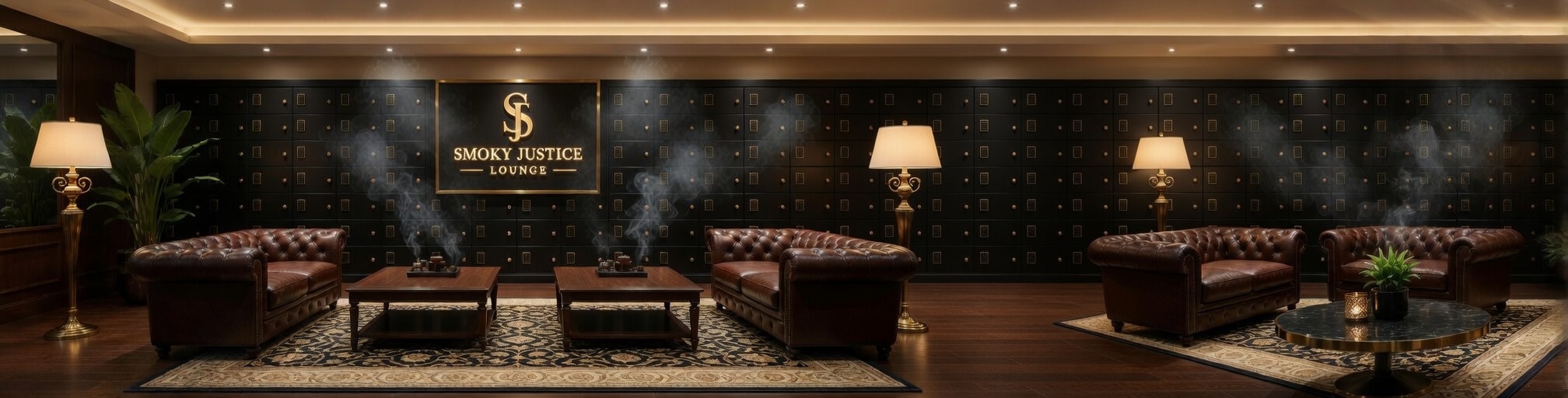 Smoky Justice locker wall