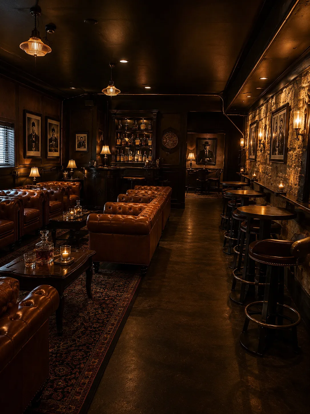 Smoky Justice speakeasy